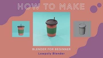 How to make simple 3D Modelling Coffee Cup - Blender Tutorial