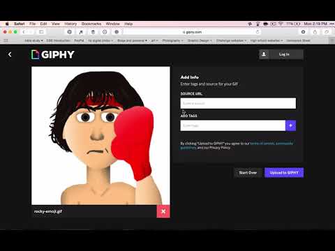 Create a GIF- Part 4: Export and save Emoji - REVISED