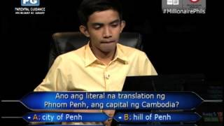 Who Wants To Be A Millionaire Episode 48.4 by Millionaire PH 37,319 views 9 years ago 5 minutes, 6 seconds
