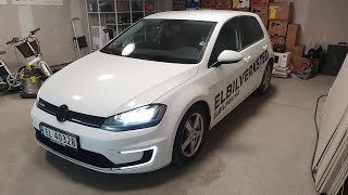 VW e-Golf 24 kWh to Folldal