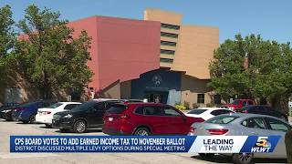 Cincinnati Public Schools board votes to add income tax levy to November ballot