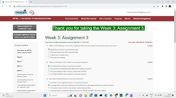 NPTEL Week 3 Introduction To Marketing Essentials  Week 1 Assignment answer 2023#nptel #swayam