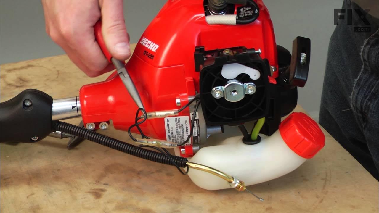 Echo String Trimmer Repair How to replace the Driveshaft YouTube