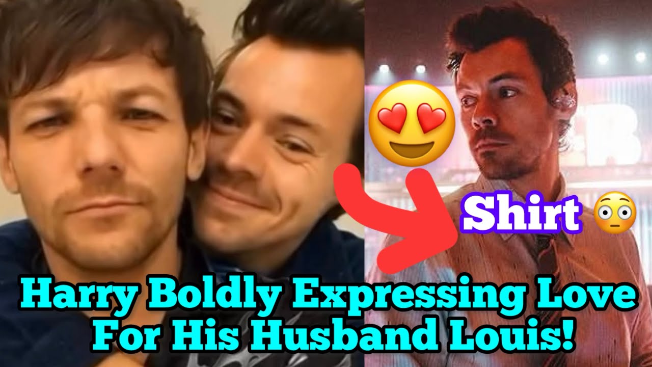 Harry Expressing Love For Louis 😳 Harry Being Loud With Larry Hints 🔥 Larry Stylinson