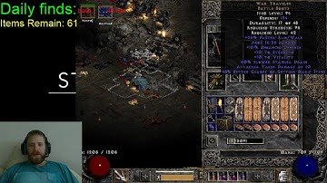 Single player PlugY mod ZOD Rune - Diablo II LOD