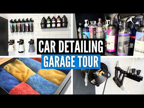 Detailing Supplies Organizer