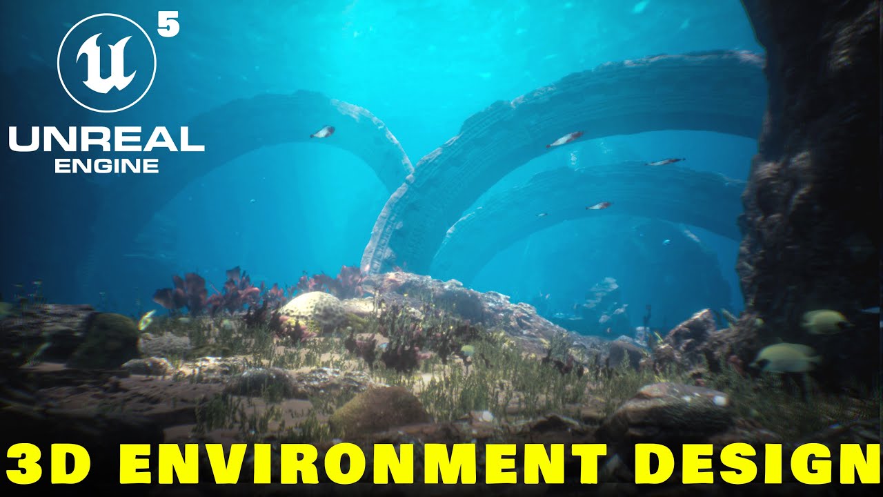 Unreal Engine 5 Underwater Scene Tutorial | @kemovfx