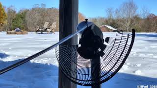 Climate Keeper Stand Fan Destruction