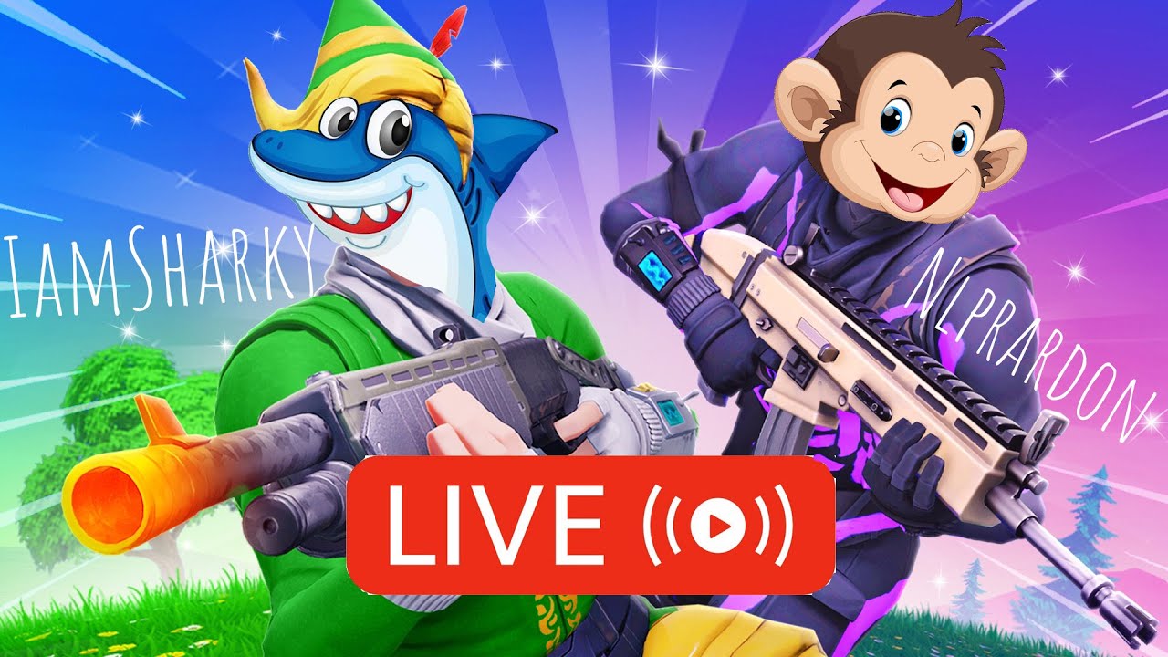 FORTNITE LIVE STREAM | WE UP LATE‼️😴 |DUOS WITH NLPARADON