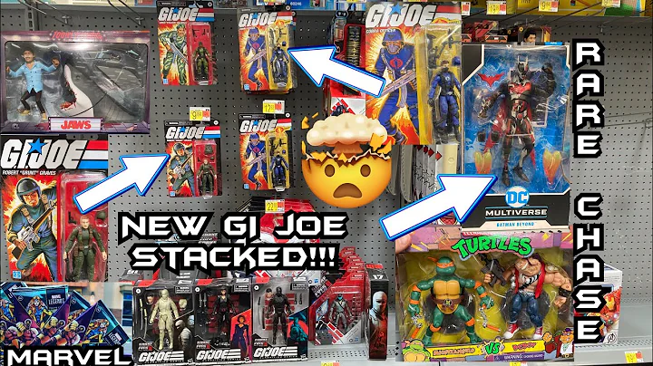 Toy Hunting NEW GI JOE Classified + Retro RARE DC Multiverse Chase Marvel Legends Cards NECA EPS87