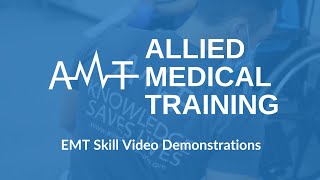 AMT Skill Demo: Long Bone Immobilization