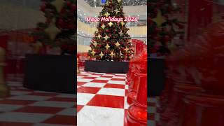 Mega holidays SM Megamall 🇵🇭 #shorts #christmas2026