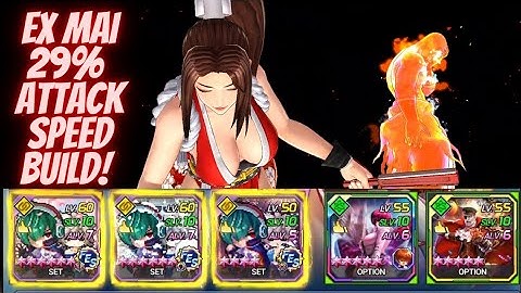 THE FASTEST EX MAI YOU WILL SEE! - SPEED BUILD (EX QUICKMODE CARD SET) - KOF ALL STAR