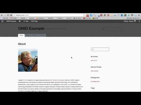Setting Blog Categories in Wordpress
