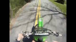 kx250f top speed