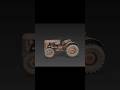 Vintage Rusty Farm Tractor - Realistic Old Agricultural Machinery PBR