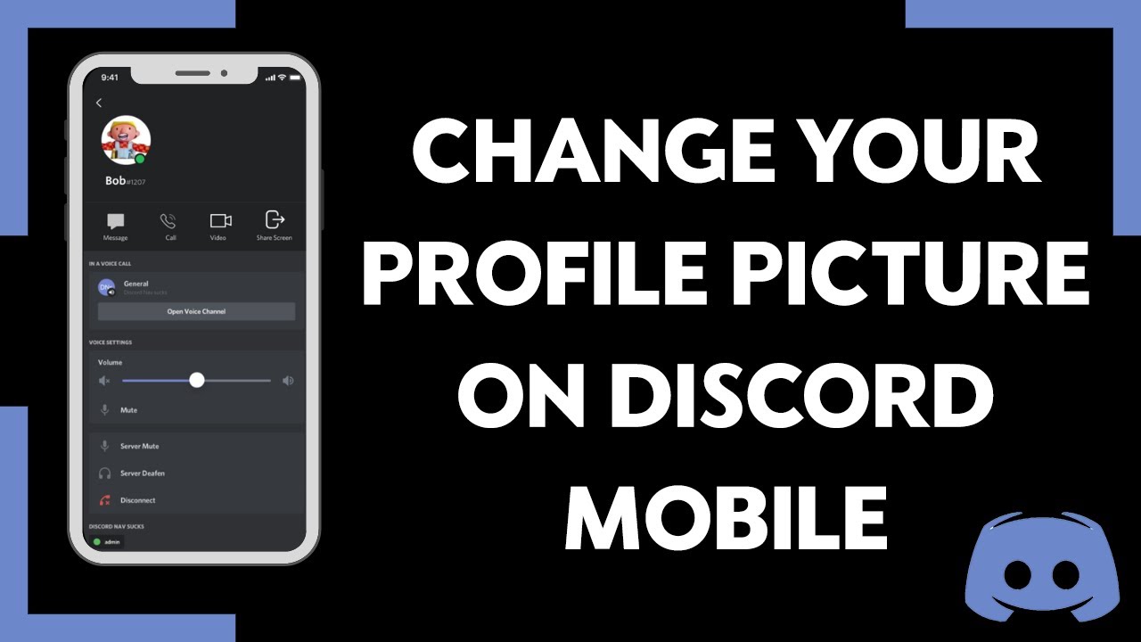 How to Change Your Profile Picture on Discord Mobile (ONE CLICK) - YouTube