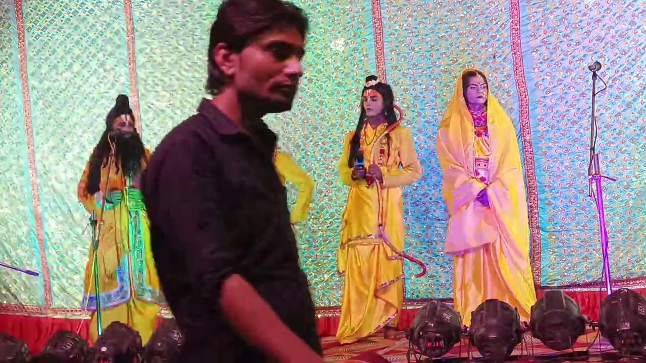  💐सुन्दर लीला 💐आदर्श रामलीला मण्डल मथुरा विन्द्रावन 💐मेला महाउत्सव राठ 💐भाग 21💐