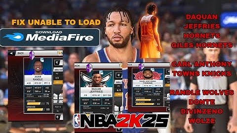 NBA2K20 TO 2K25 ROSTER FIX UNABLE TO LOAD