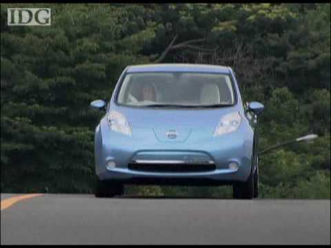 Nissan unveils all-electric Leaf car