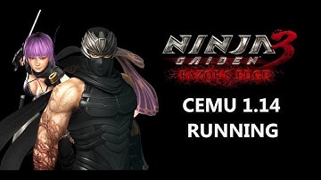 [CEMU 1.14] NINJA GAIDEN 3 Razor