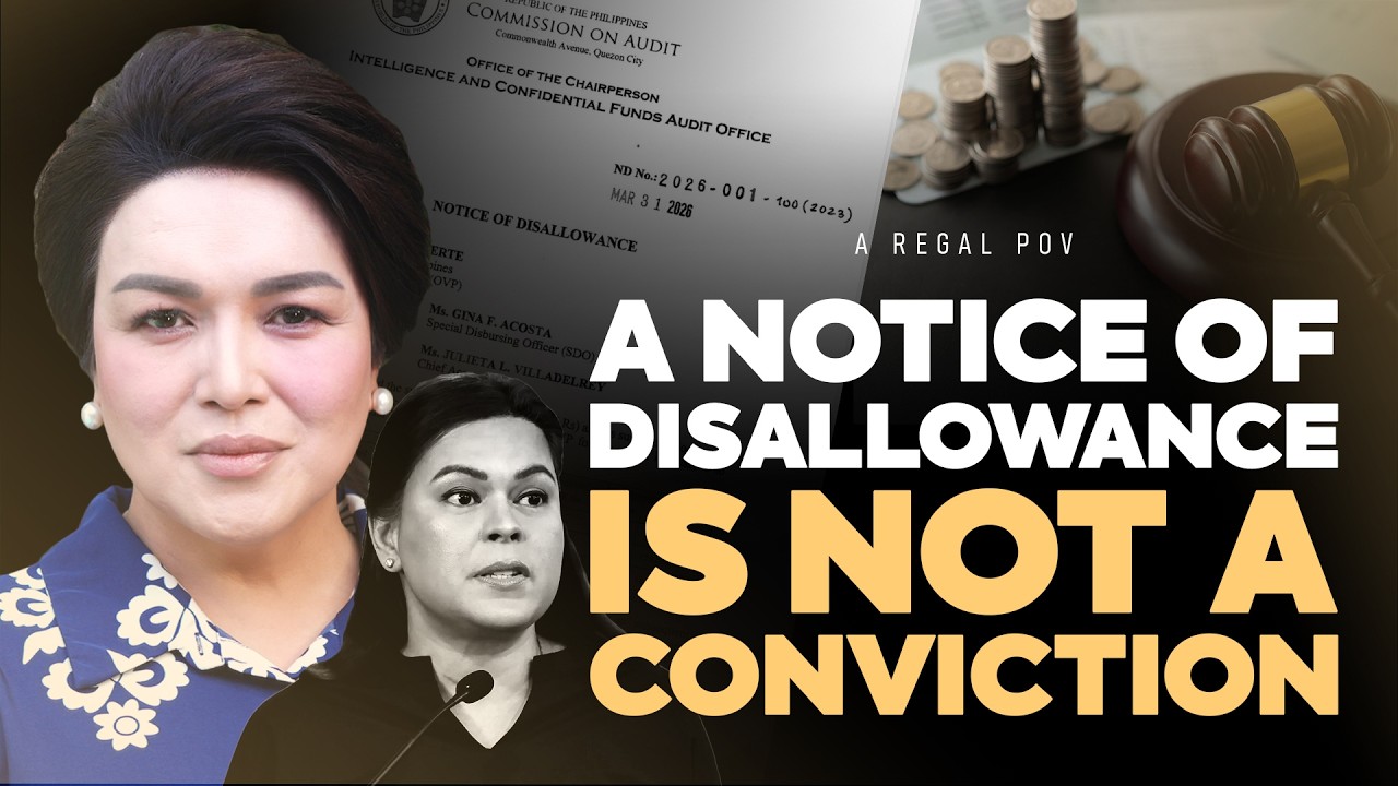 Disallowance A Notice Of Disallowance Is Not A Conviction - YouTube