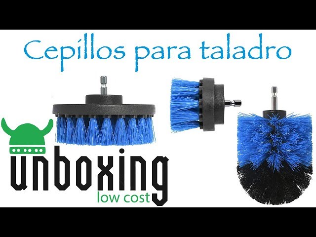 Pack 6 Cepillos Ruedas Quixx Limpiador para taladro