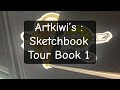 Artkiwi01- 1st Sketchbook tour (book1 2025 Feb-March) 