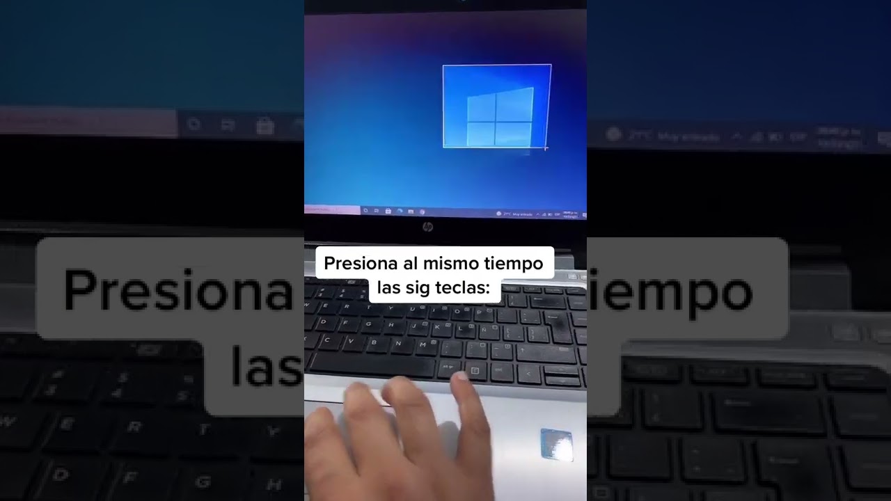 🖥 Truco para hacer captura de pantalla con teclas