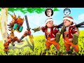 ВЫЖИВАЕМ И ПРЯЧЕМСЯ ОТ РОБОТОВ В SCRAP MECHANIC С КВАНТУМОМ - ДЕНЬ 1