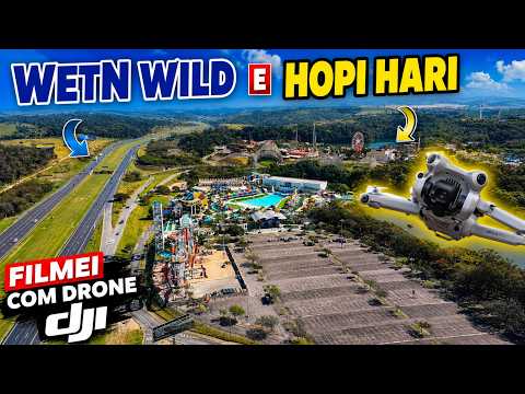 Hopi Hari & Wet'n Wild de Um Ângulo Totalmente Novo! Imagens De Drone 🚀 Imagens em 4k Dji Lito X1