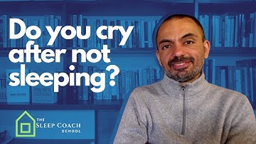 Insomnia insight #442: Why the tears come after a sleepless night.