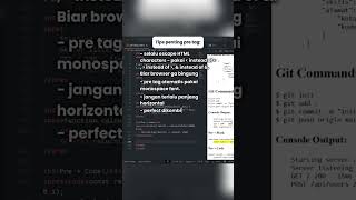 Tips Penting: Jangan Salah Gunakan pre di HTML! ⚡