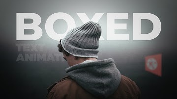 Two Boxed slide text effect | Kinemaster tutorial ⚡🔥