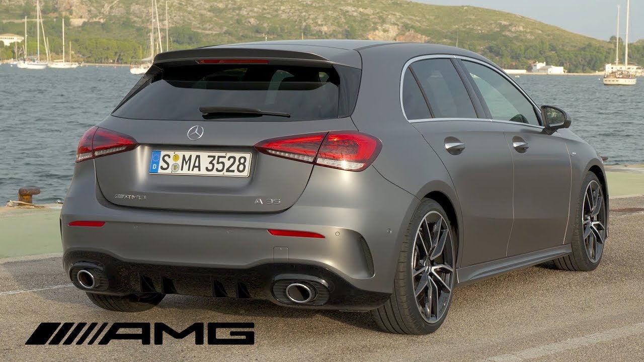 19 Mercedes Amg A35 4matic Designo Mountain Grey Magno Exterior Interior Youtube