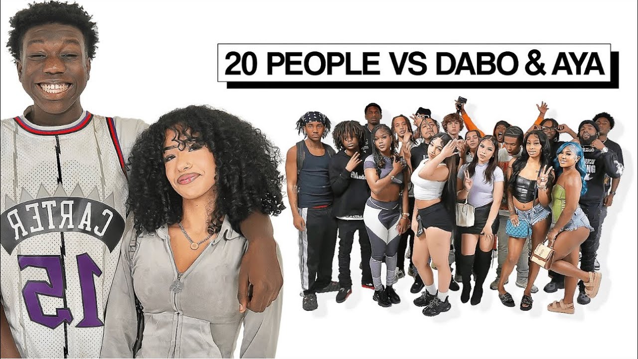 20 WOMEN VS 2 COMEDIANS : DABO & AYA