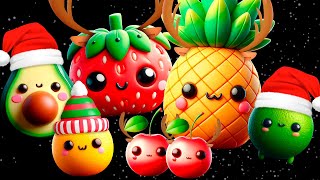 Baby Fruit Sensory Video with Happy Christmas Music Mix