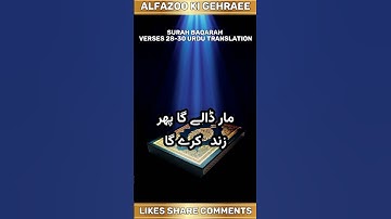 سوره بقره آیات 28 تا 30 چه ویژگی خاصی دارد؟ #سوره بقره #آیات #دلبرانه #زیبا