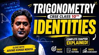 Class 10 Maths Chapter 8 | Most Important Trigonometric Identities for CBSE Board