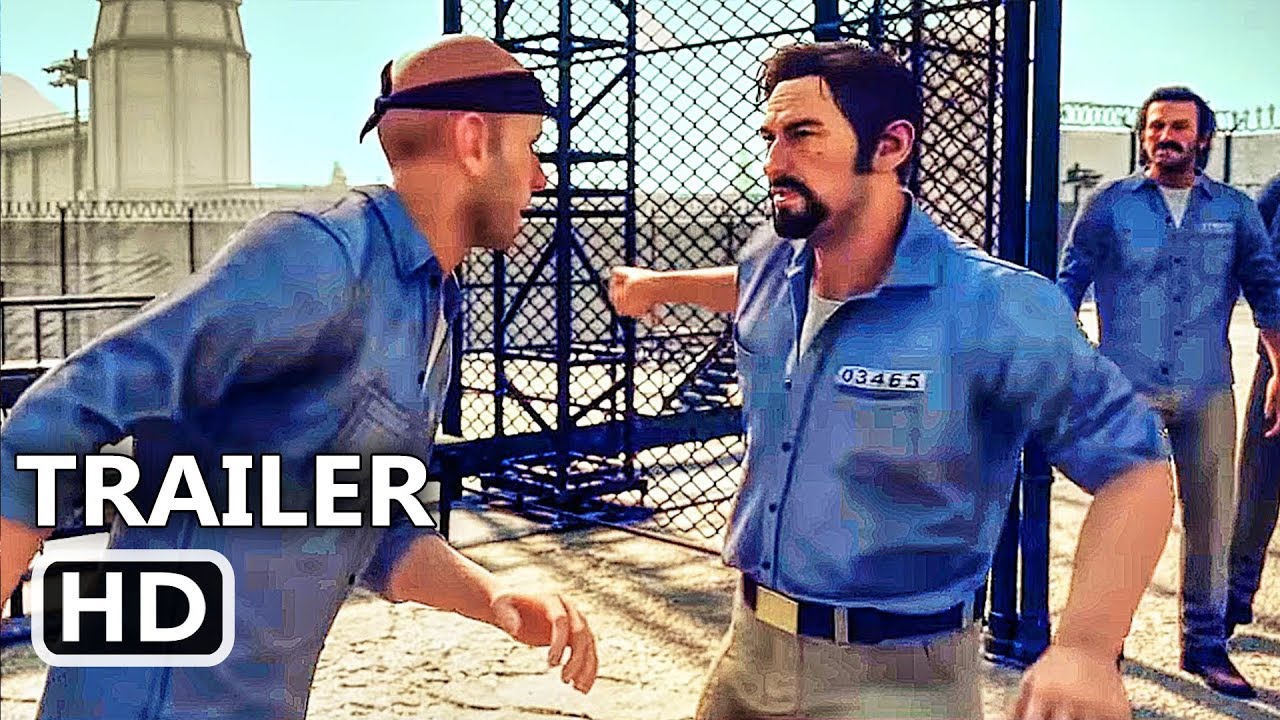 PS4 - A Out Final (2018) Prison, Co-Op Game - YouTube