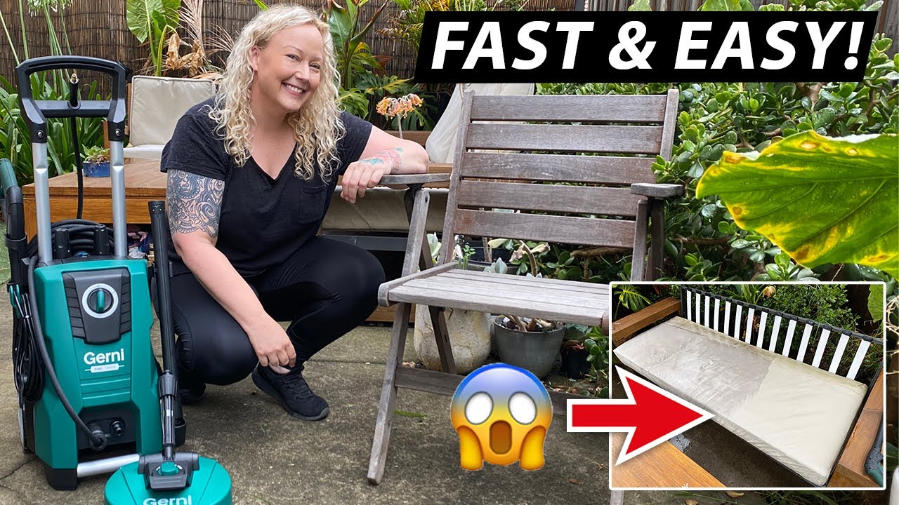 How to Clean Outdoor Furniture & Cushions YouTube