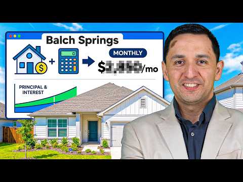 How Much Does It REALLY Cost to Buy a New Home in Balch Springs? (Actual Mortgage Calculation)