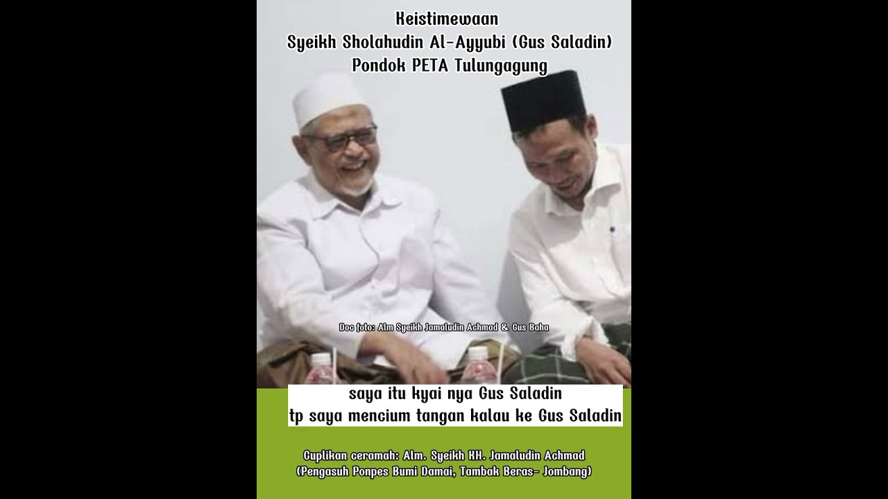 Keistimewaan Gus Saladin Pondok PETA