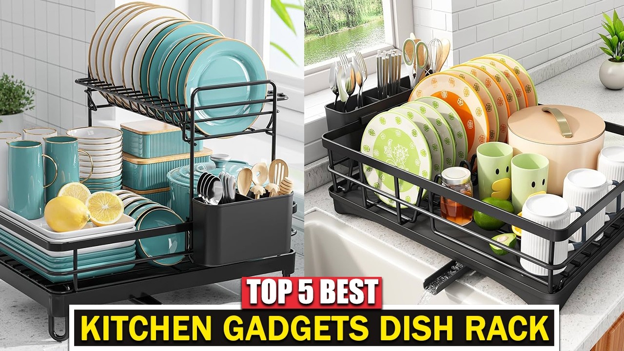 Top 5 Best Kitchen Gadgets Dish Rack 2026 | Best Dish Rack for Kitchen.