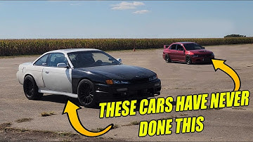 LETS AUTOCROSS TWO CARS THAT WERE NEVER SETUP FOR IT