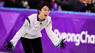 Yuzuru Hanyu of Japan wins gold medal in men's singles figure skating