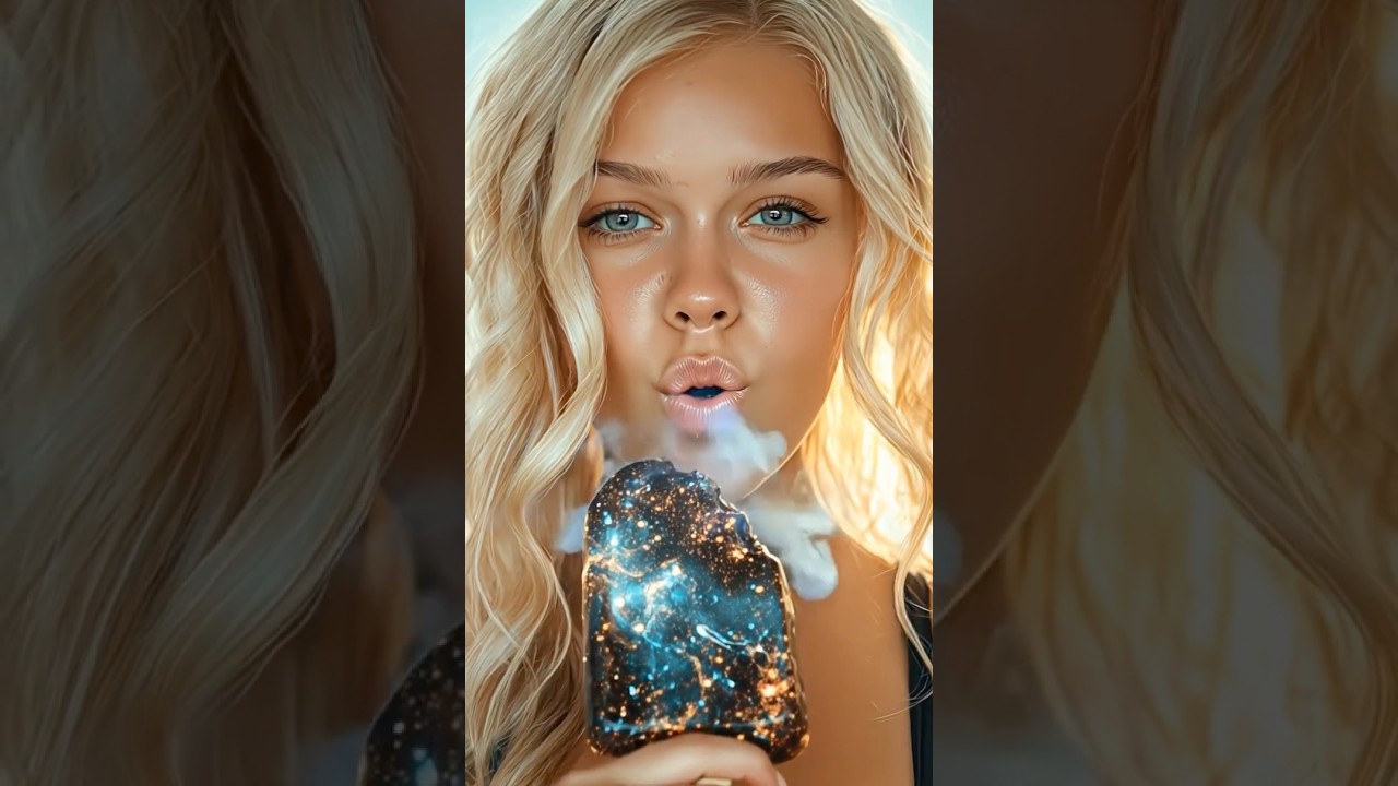 Unreal bites 🍭✨ AI girls taste the impossible 