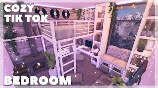 Bloxburg | Cozy TikTok Bedroom Speed build | Roblox Room Ideas