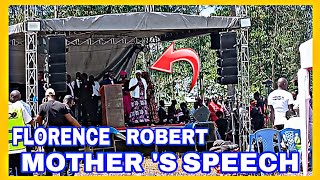 FLORENCE ROBERT MOTHER EMOTIONAL SPEECH |MY DAUGHTER HAS RESTED |NINDI GI KWE|FLORENCE ROBERT BURIAL