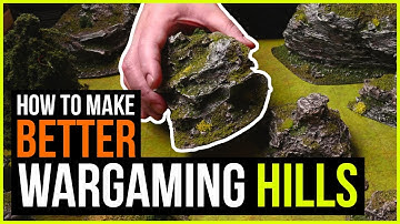 Make better Wargaming Hills Scatter Terrain